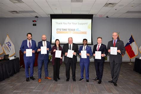 9 am texas time|Richardson participating in statewide ‘It’s Time Texas’ community chall.